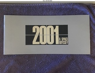 2001 A Space Odyssey souvenir booklet