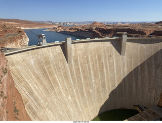Page Airport (PGA) to Wahweap Marina run - Glen Canyon Dam Bridge area