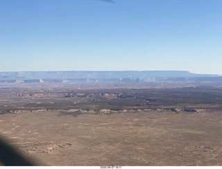 aerial - flying into Page (PGA)