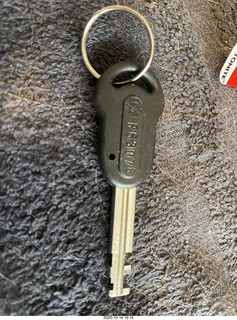 new bike-lock key