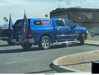 Trump Train pickup truck