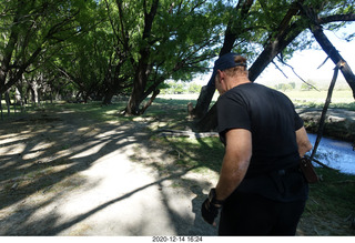 3295 a0y. Argentina Eclipse Day - Adam running