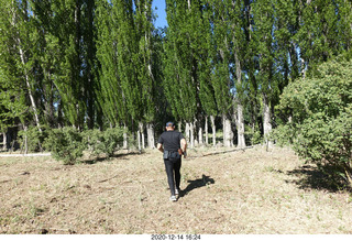 3299 a0y. Argentina Eclipse Day - Adam running