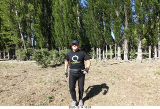 3303 a0y. Argentina Eclipse Day - Adam running