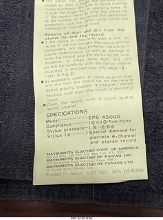 EK-1 new stylus assembly instructions