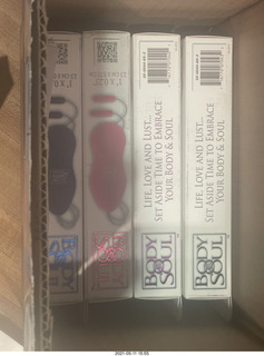 box from Canada with toys