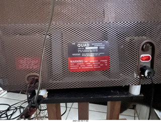 my Quad ESL back with cables