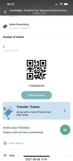 candlelight tickets