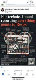 my ReVox A77 with Ukraine master-dub tape