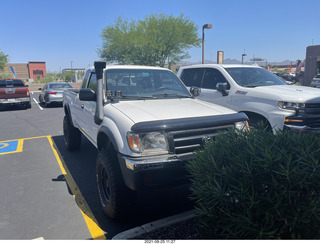 weird device on pickup truck
