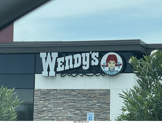 Wendy's with MOM in logo