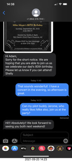 Mesa Arts Center - Renee Fleming - birthday cake