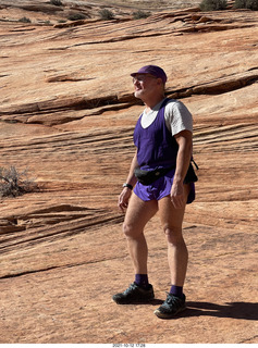 Bryce Canyon Fairyland Trail hike - Adam