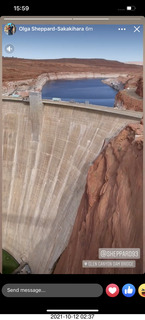 aerial - Hoover Dam and bridge