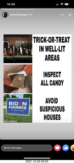 Avoid suspicous houses on Halloween