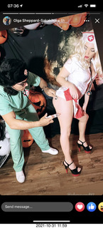Olga and Anthony halloween costumes