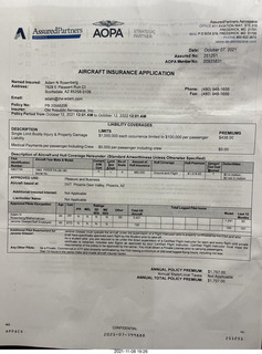 aopa insurance form