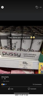 Pussy in a can