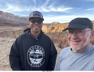 Utah back country - Hidden Splendor airstrip area on the ground + Jerome and Adam