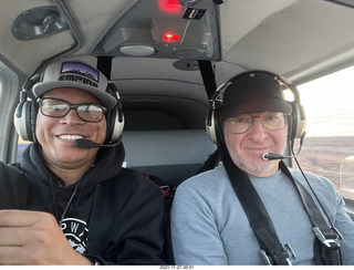 Adam flying N8377W