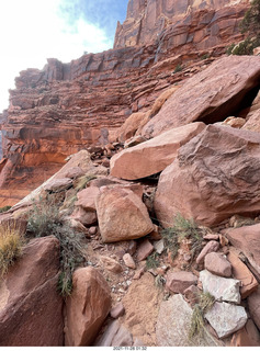 82 a19. Utah - Canyonlands National Park - Lathrop hike