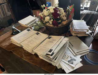 concert program in piles