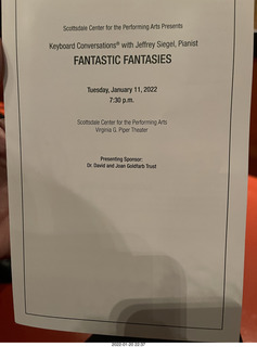 Scottsdale Arts - Keyboard Conversations - Jeffrey Siegel program