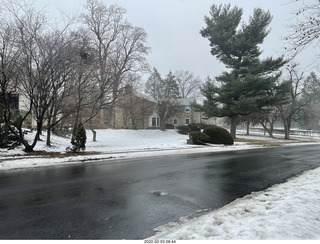 Philadelphia trip - snowy street