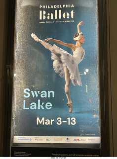 Academy of Music - Philadelphia Ballet - Swan Lake - pit orchestra
