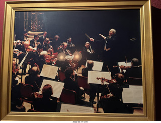 Academy of Music - Ormandy painting in box seats