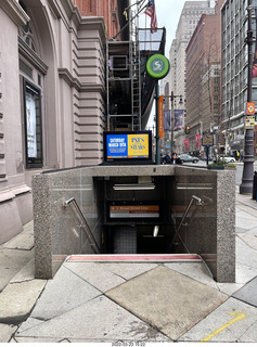 Philadelphia subway entrance