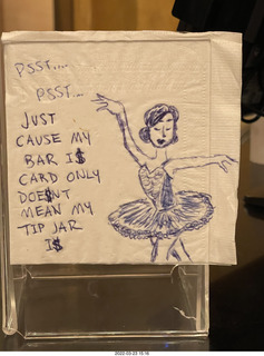 Philadelphia Ballet - Bold Brilliant Ballanchine - tip jar