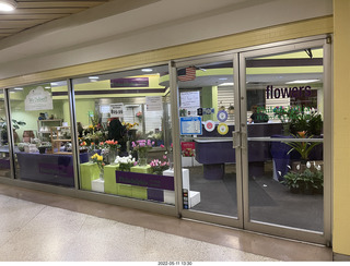 flower shop in suburban station