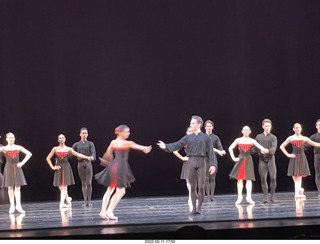 Philadelphia Academy of Music - dancers on stage - curtain call