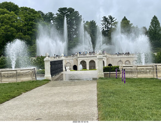 Longwood Gardens - fountains