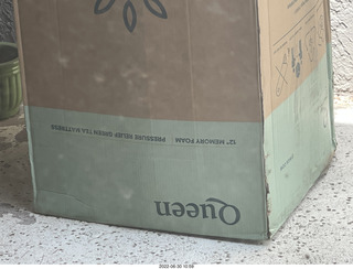 my new queen mattress in a box