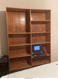 243 a1h. home construction - master bedroom getting furniture