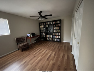 296 a1h. home construction done - large bedroom library