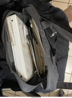 N8377W logbooks 2022-08-01 bag