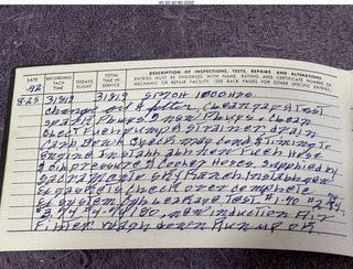 N8377W logbooks 2022-08-01 aircraft log