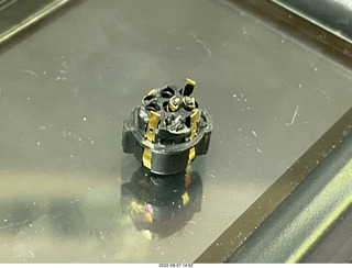 broken cable connector in Garmin 296 power cable