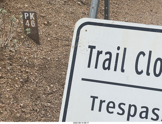 Pinnacle Peak trail closed