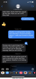 Mystic Bluff cancellation