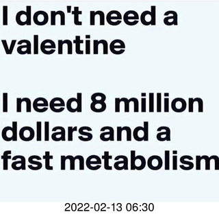 Facebook - no valentine, $8M and fast metabolism