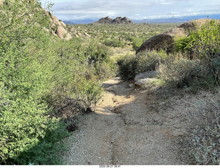 Marcus Landslide Trail sign