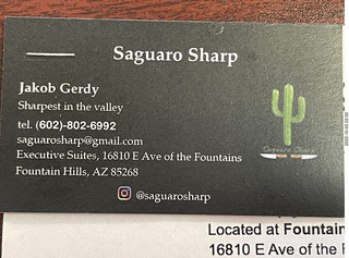 Jake Gerdy's business card