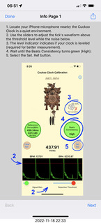 iPhone Cuckoo Clock app