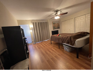my newly-reconstructed upstairs master bedroom