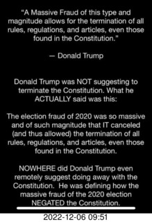 Facebook - What Trump actually said