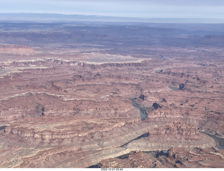 aerial - Canyonlands on Colorado River side